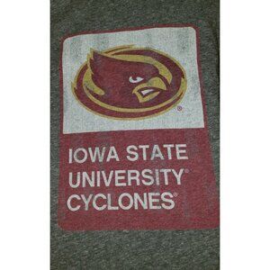 IOWA STATE CYCLONES gray shirt XL new w/tags distressed THE VARSITY        B2